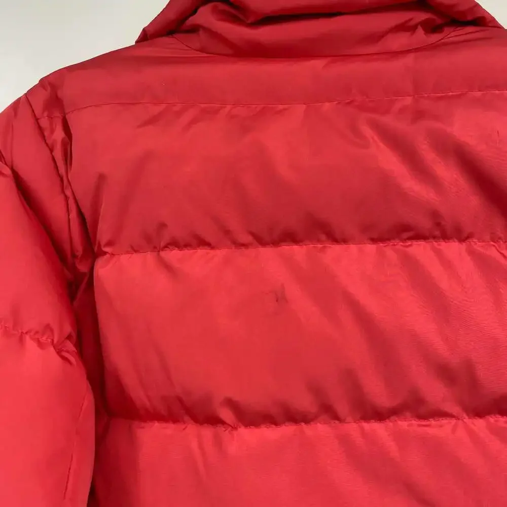 J. Jill Orange Down-Filled Puffer Jacket | Women’s Size S